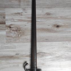 Baionnette FRANCE - Modèle 1874 Gras - même matricule