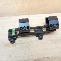 Montage lunette 30mm monobloc avec niveau à bulle
