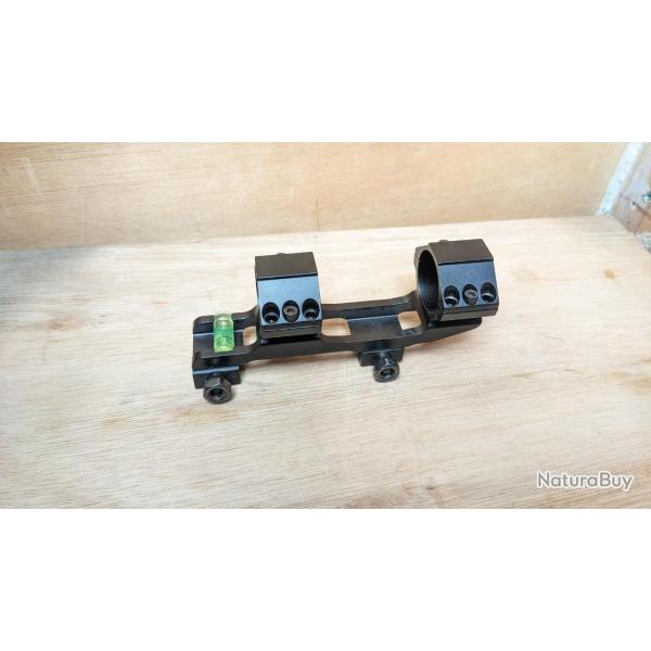 Montage lunette 30mm monobloc avec niveau  bulle