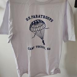 T-SHIRT U.S. PARATROOPS "CAMP TOCCOA"