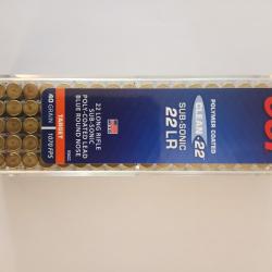 A saisir 1 lot de munitions 22LR (achat 2025, suite arrêt activité tir)