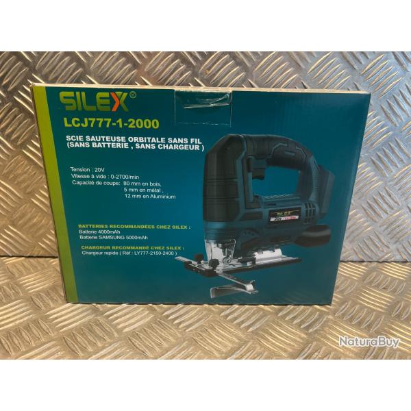 Silex scie sauteuse orbitale sans fil 20V neuf