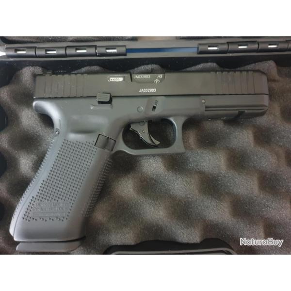 Pack Glock 17 Gen 5 T4E cal 43 + Chargeur d'Urgence Quick Piercing