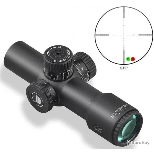 Lunette Discovery HT 3x24 IR SFP-MOA