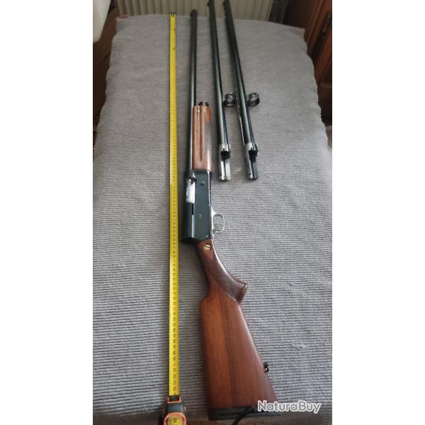 Fusil Browning Auto 5 calibre 12 super allg avec trois canons