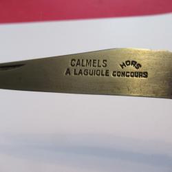 Couteau Laguiole Calmels hors concours .