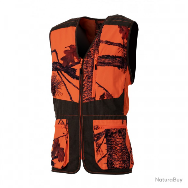 Gilet Somlys Classy camo orange marron