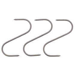 CROCHETS X3 BOUCHER INOX 14 CM - PRADEL EXCELLENCE
