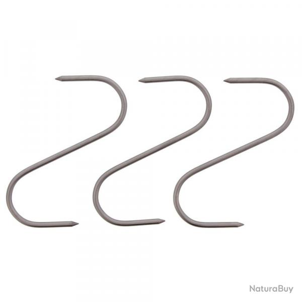 CROCHETS X3 BOUCHER INOX 14 CM - PRADEL EXCELLENCE