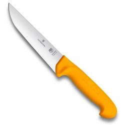 COUTEAU BOUCHER SWIBO 16CM JAUNE - VICTORINOX