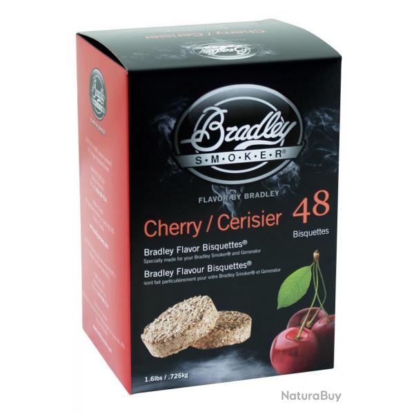 BISQUETTES CERISIER X48 - BRADLEY SMOKER