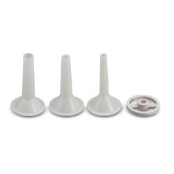 LOT 3 ENTONNOIRS HACHOIR N°22 15-20-25MM - REBER