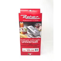 SACHETS GAUFRES MISE SOUS VIDE 20X30CM X50 - REBER