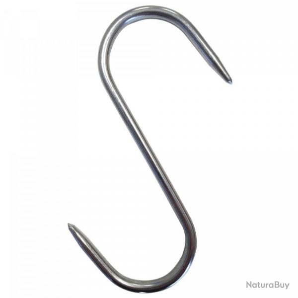 CROCHETS INOX X10 14CM DIAMETRE 5MM - FISCHER BARGOIN