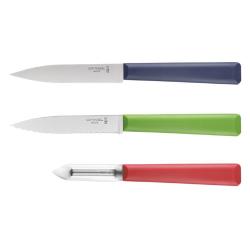 COFFRET 3 COUTEAUX ESSENTIELS+ - OPINEL