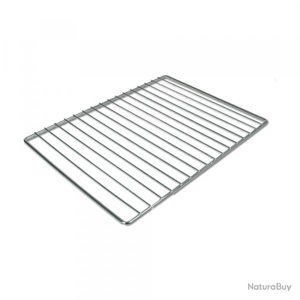 GRILLE PLATE A FUMOIR EN ACIER 34X25CM - PEETZ