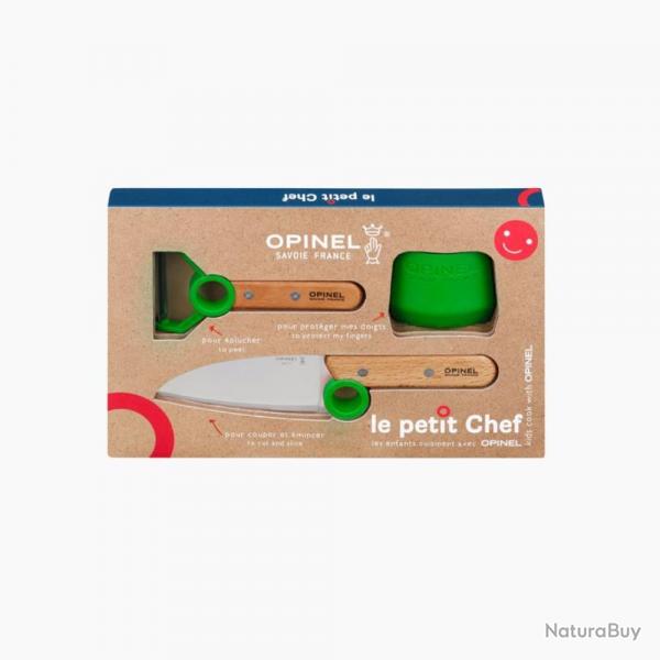 COFFRET LE PETIT CHEF VERT - OPINEL