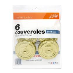 COUVERCLES POUR TERRINES D82 X6 - LE PARFAIT