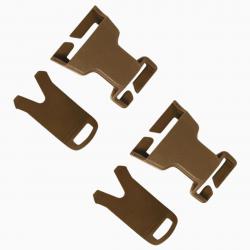 Set de 2 Boucles QD VAS Coyote Brown