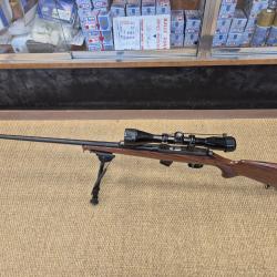 CARABINE CZ 452 CAL 22LR AVEC LUNETTE ET BIPIED