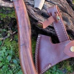 Hache De Viking Tomahawk Lame Acier