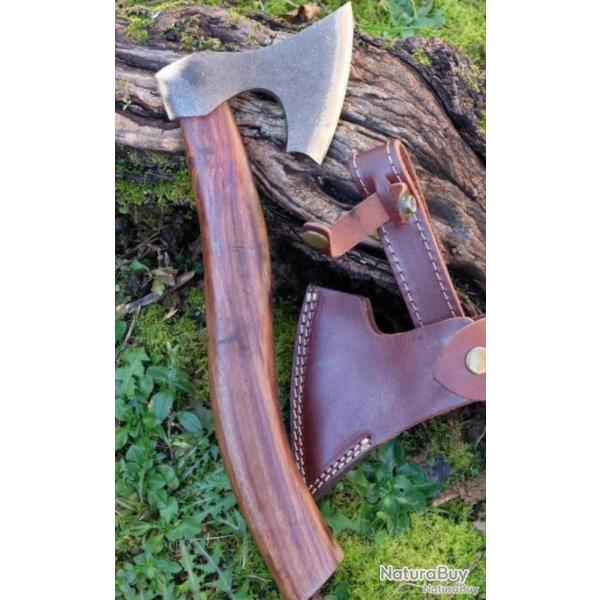 Hache De Viking Tomahawk Lame Acier