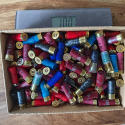1 sans prix de réserve énorme lot de 10kg de cartouches calibre 12