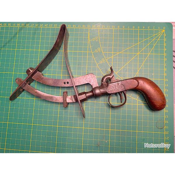 Pistolet prouvette  percussion Auguste Francotte