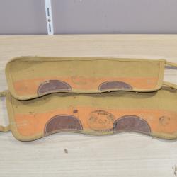 paire de Guêtres Anglaise GB Militaire 1939/1945 Canada WW2 1943 Equipement (16)