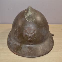 Coque de Casque Belge modèle 1931 infanterie.Belge WW2 1939/1945 Helmet