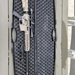 PACK Carabine PALLAS BA-15 - 22LR E Silencieux TAN + Malette de transport