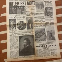 Journal . Mort du dictateur nazi Adolf Hitler.