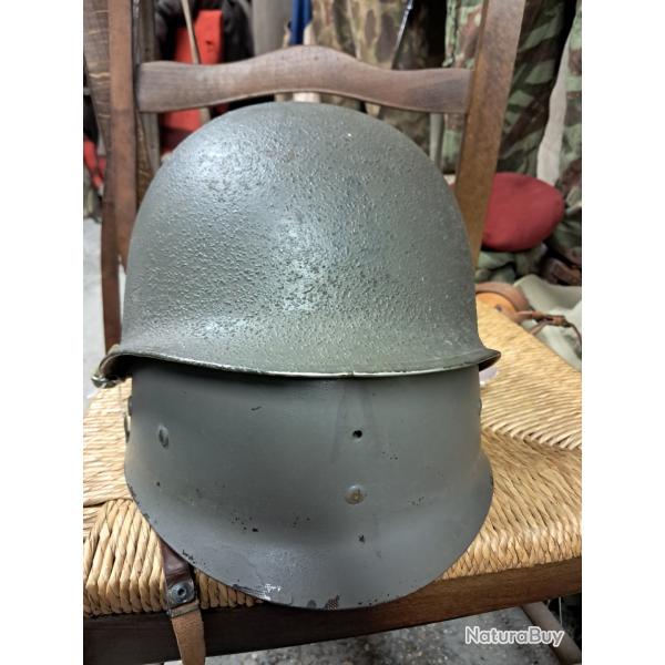 Casque us ww2 gris Navy