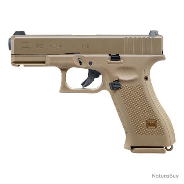 Pistolet airsoft Lock Perfection GLOCK 19X BBS 6MM  1J GAZ