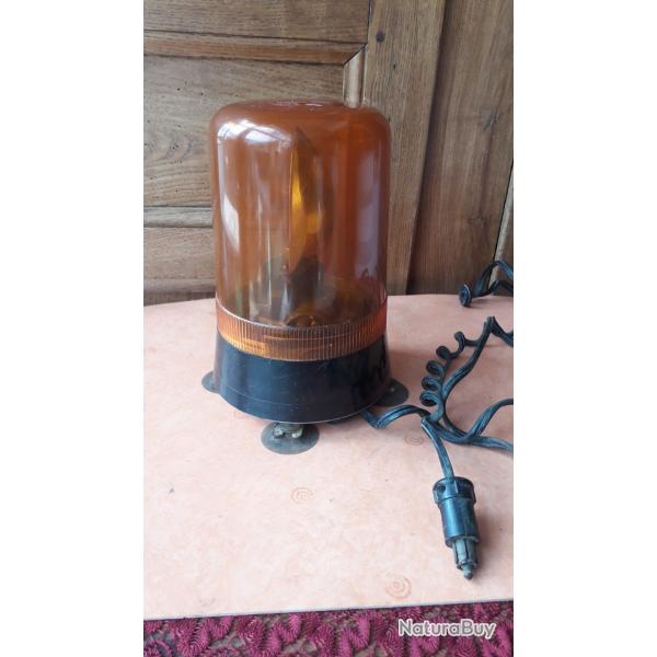 Gyrophare sur Ventouses 12/24V Engins Agricoles Vhicules de Chantier Bon Etat