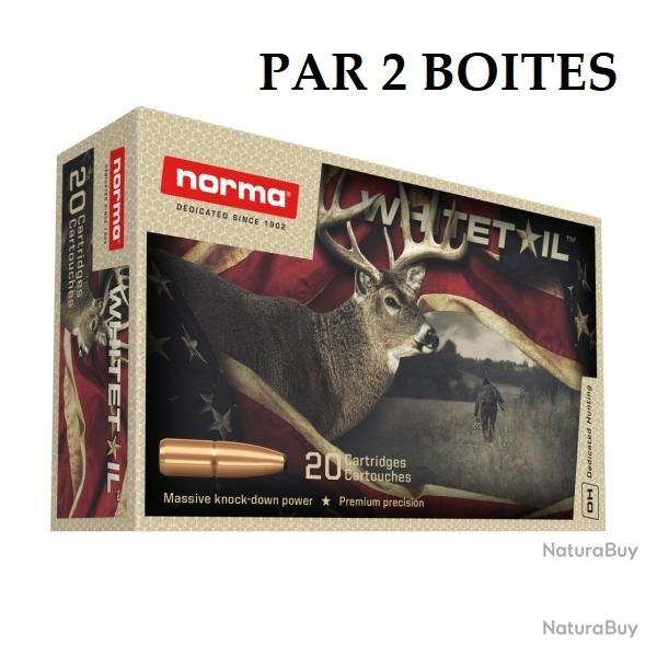 2 Boites de Balles Norma 300 Win Mag Whitetail 180gr