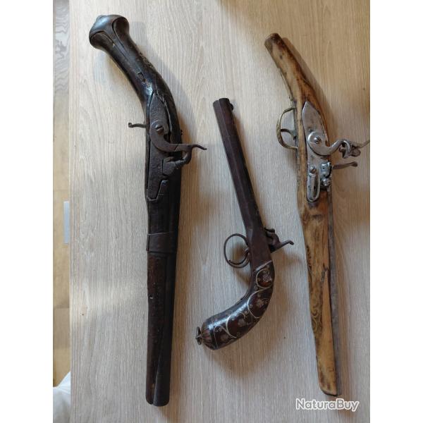 Lot pistolets