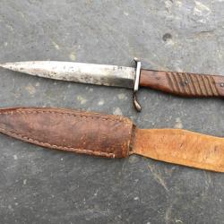 Superbe couteau de bottes Allemand WW2
