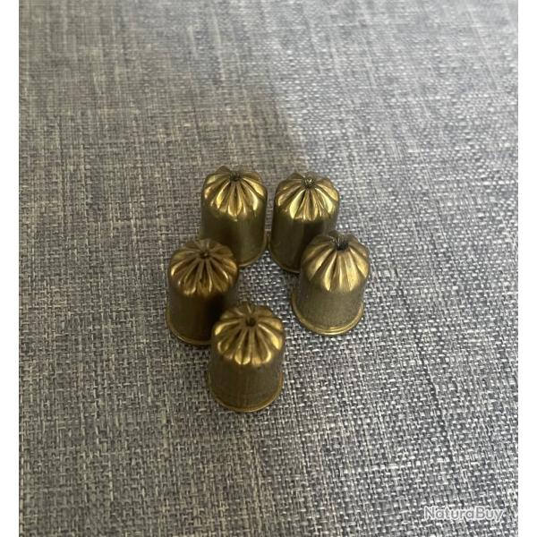 Lot de 5 munitions  blanc cal. 380 / 9mm