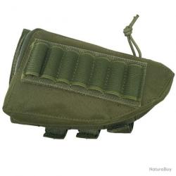 Busc de crosse avec cartouchière munitions rayées - vert - LIVRAISON GRATUITE