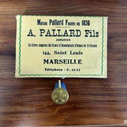 CARTOUCHES A BROCHE PALLARD