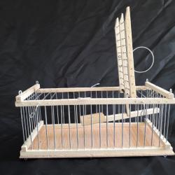 Petite cage Piège à trébuchet - Capturez ou transportez vos oiseaux en toute sécurité !