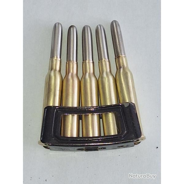 6.5 HOLLANDAIS rare clip complet 1924 munitions 1925 mme lot vendu par poudrenoirepro