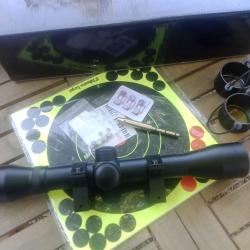 Lunette europ arm 4x32// cibles reactives/ reglage laser......1 sans prix de reserve...