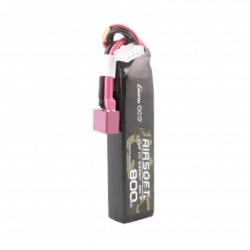 Batterie Li-Po -11.1V 25C 800 mAh 1 élément - T-Dean GENSPOW