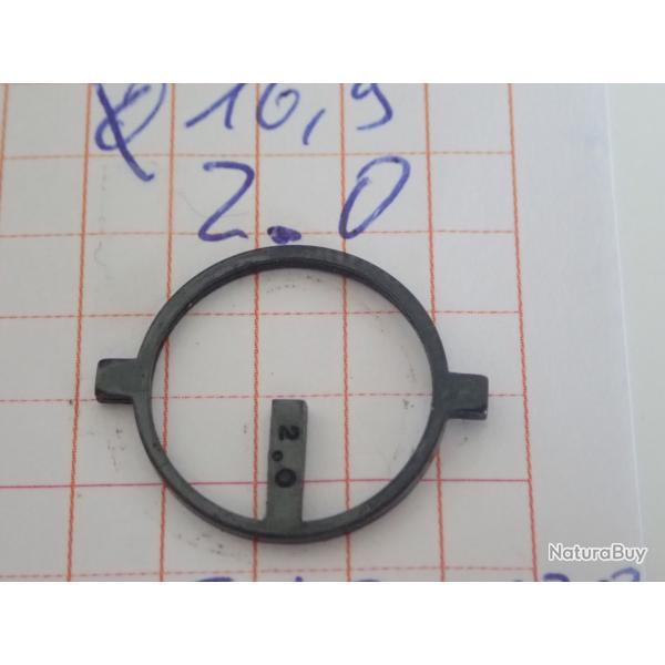 Iris, guidon, grain pour tunnel de dioptre. Taille 2.0    Diamtre 16,9 mm
