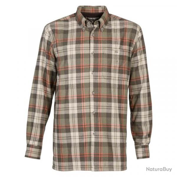 Chemise Double Polaire Inverness Kaki PERCUSSION