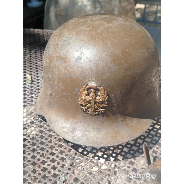 Casque MZ42 espagnol ww2