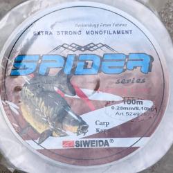 FIL DE PECHE POUR CARPE 0,28 mm  8,10 kg