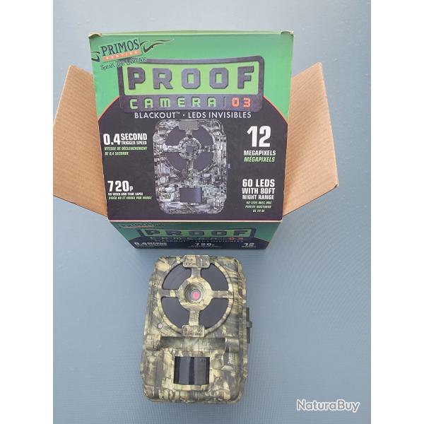 Camera PRIMOS PROOF camo 03 12 Mga -LED Noires invisibles